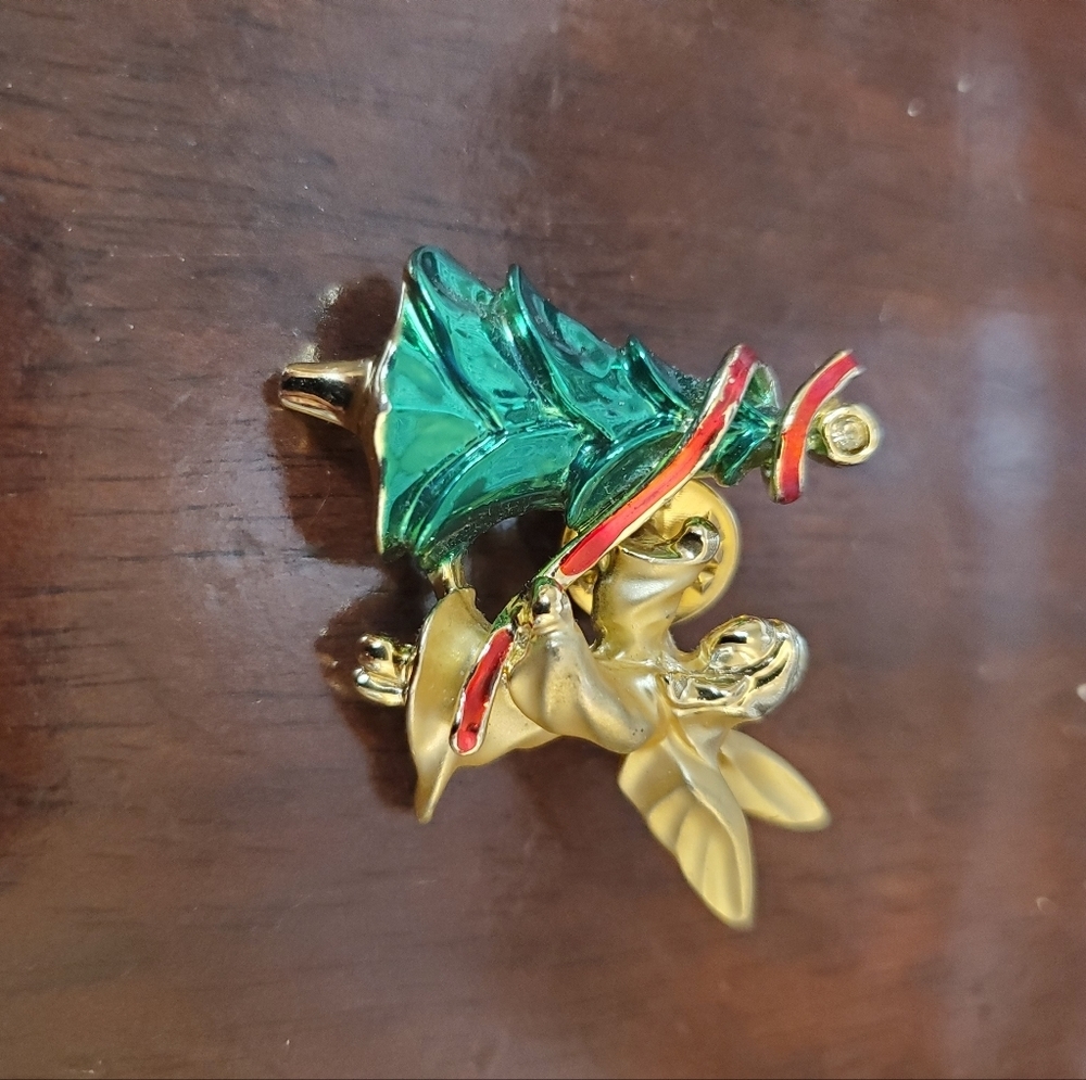 Vintage 1990s Gigi Giusti Angel Pin *SIGNED* - Picture 2 of 7